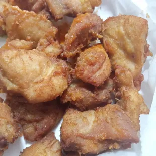 not the original golden bits they took the bits and cut them in half and then they don&apos;t even have any crispy batter on it