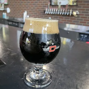 Their Stout was good - 1 of 2 ordered