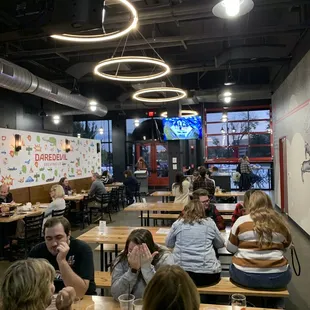 Inside seating