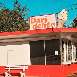 an ice cream shop