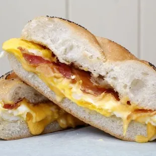 Egg, Bacon &amp; Cheese Bagel
