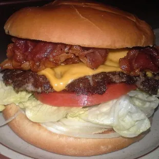 Bacon Cheeseburger Omelette