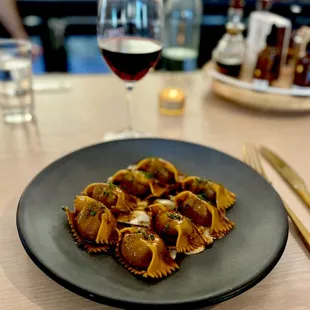 Beef Short Rib &amp; Polenta Agnolotti