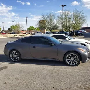 Got my car tinted on ceramic tint all around. Great price and quality product. The employees were very helpful