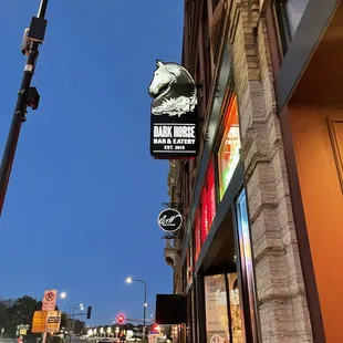 people walking down the street