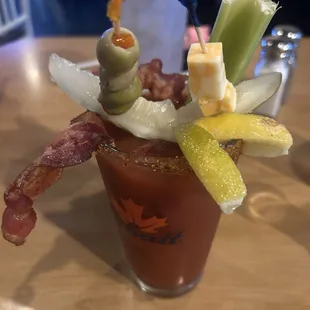 Spicy bloody