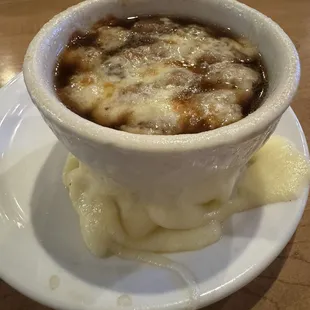French Onion Soup au Gratin