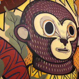 I am not surprised other people took pics of the art in the bathroom