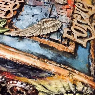 Handmade memory keepsake box