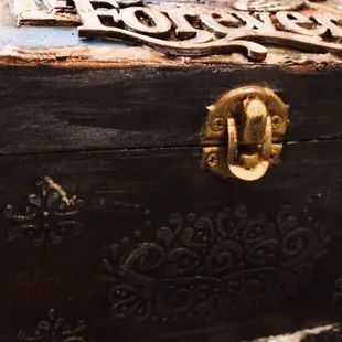 Memory box for our beloved pup of 12 years.  Beautiful handmade craftsmanship and art.