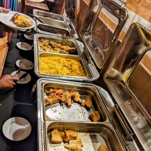 Buffet station 1