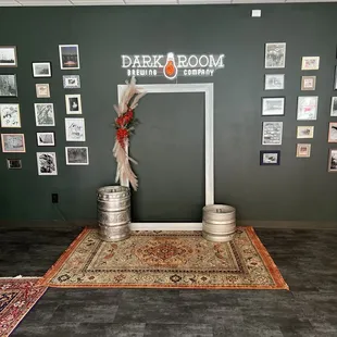 the entrance to the brewery