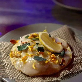 Scallop Tostada
