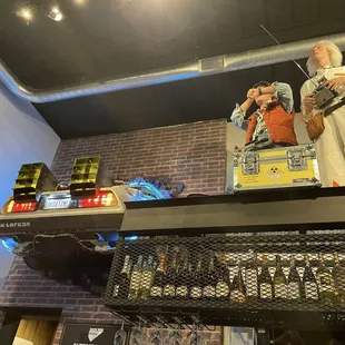 Back to the future over the bar area