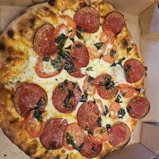 White Margarita Pizza