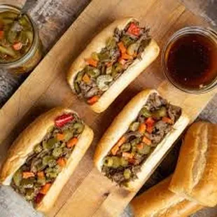 Try Our Fresh Hot Boars Head Italian Beef!!