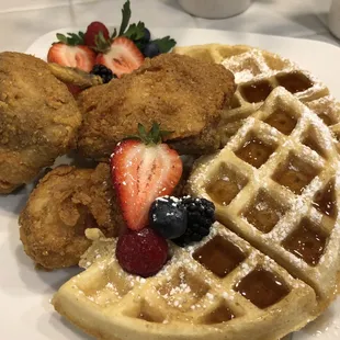 Chicken &amp; Waffles