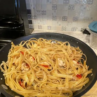 Blackened Shrimp Alfredo