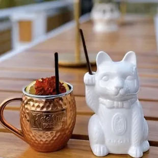 Craft cocktails, mules.