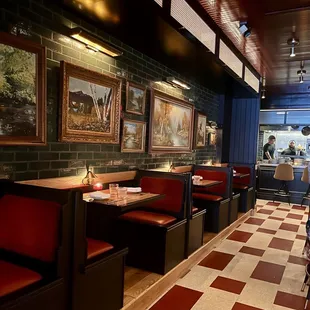 interior, sushi and sashimi