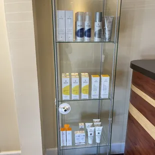 Skincare display