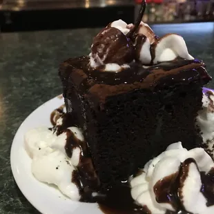 Rum Chocolate Cake... moist, flavorful, and so good it may convert a "pie guy" in to a "cake guy."  Save room or take one home.