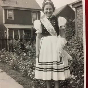 Ethel Szabo  - Duquesne ,Pa Miss Magyar for Hungarian Day at Kenneywood Park