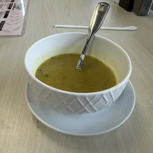 Lentil soup