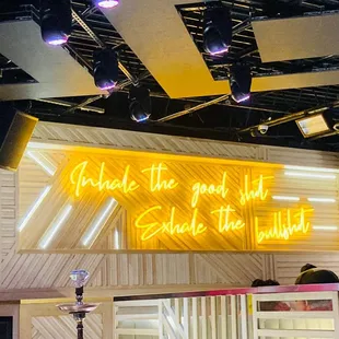 Great spot to smoke the hookah, drink and hear good music.