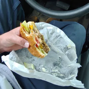 Fresh burger