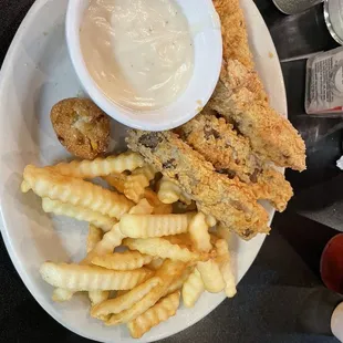 Steak Fingers and Fries...