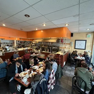 Lots of inside and outside seating