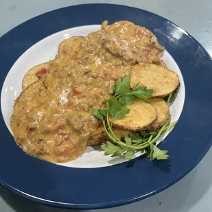 ROTEL over POTATOES!!