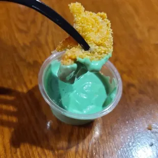 Dipping the Shrimp in their Gator Sweat Sauce  10-21-2022