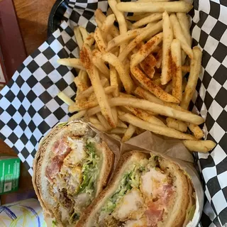 Fillet Catfish Po'Boy