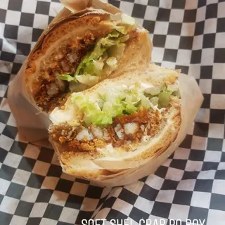 Soft Shell Crab Po'Boy