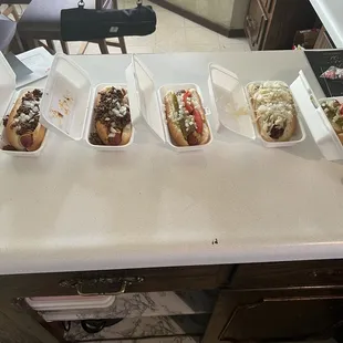 Coney Coney Island Dog, Chicago Dog, German Dog Hot Link