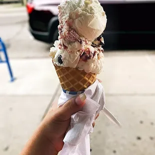 White chocolate raspberry