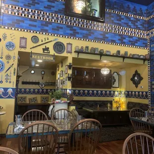 inside
