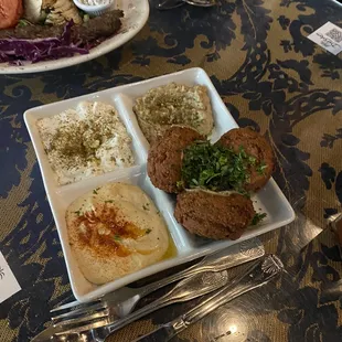 Falafel Mezza Plate