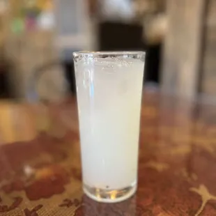 Mint lemonade: get it.