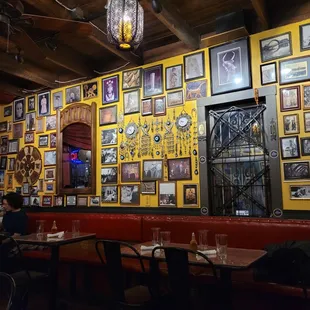 2/13/2023 - Lots of eye candy everywhere in the restaurant while you smell your amazing food cooking.