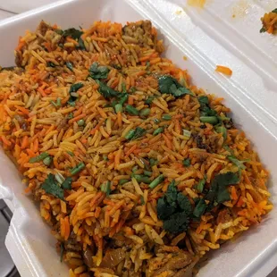 Chicken biryani