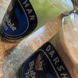 Mellon bubble tea