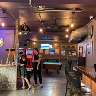 two people playing a game