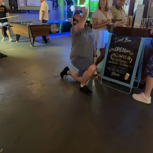 Birthday boy getting iced