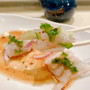 Halibut Sashimi Special -- it's sooo fresh and delicious :)