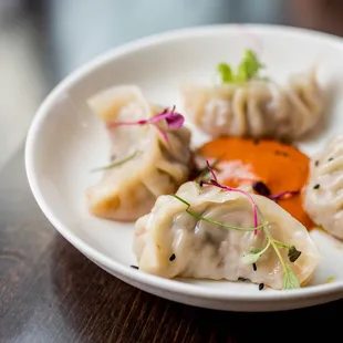 Ridiculously tasty bison momo! // @NOMTASTICDC