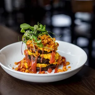 Baigan Paneer Bhurji // @NOMTASTICDC