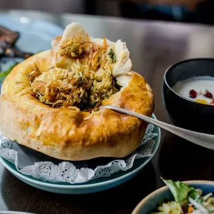 Wild Mushroom Biriyani // @NOMTASTICDC